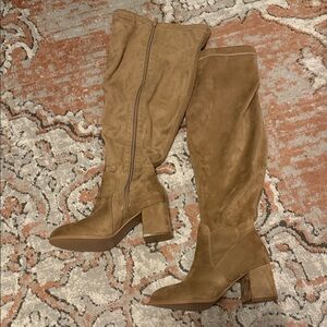 Torrid Tan Over the Knee Boots